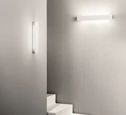 Applique, Vertbois, plâtre, prêt à peindre, Anaïs M, blanc, LED, 4000K, 1400 lm, L40cm, H8cm - Nedgis