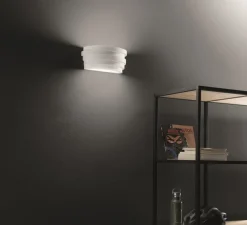 Applique, Vertbois, plâtre, prêt à peindre, Claire 29, blanc, L29cm, H13cm - Nedgis