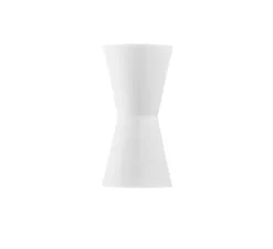 Applique, Vertbois, plâtre, prêt à peindre, Kamelia L, blanc, L18cm, H38cm - Nedgis