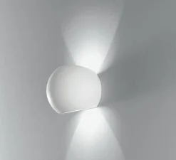 Applique, Vertbois, plâtre, prêt à peindre, Melissa, blanc, L15,5cm, H12,5cm - Nedgis