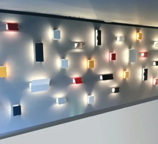 Applique, Volet Pivotant Double, Charlotte Perriand, aluminium, L34cm, H13cm - Nemo Lighting