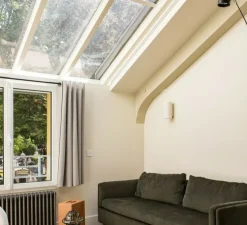 Applique,Vertbois, plâtre, prêt à peindre, Isaline L, blanc, Ø12cm, H24cm - Nedgis