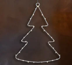 Applique*Sirius Arbre de Noël, lumineux, Liva, , LED, H30cm - blanc