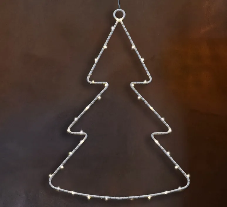 Applique*Sirius Arbre de Noël, lumineux, Liva, , LED, H30cm - blanc