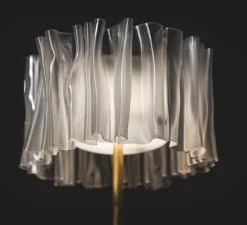 Lampe*Slamp Baladeuse, Accordéon, , LED, dim, 2700K, 150 lm, Ø13cm, H32,7cm - noir, laiton