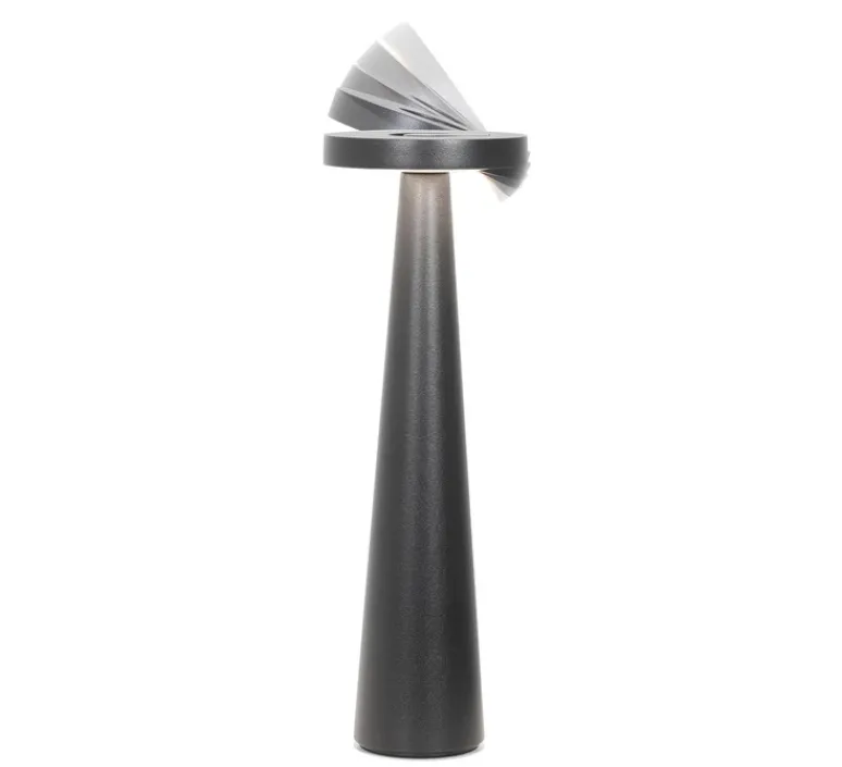 Lampe*Zafferano Baladeuse, Angelina, , LED, dim, 2200-3000K, 200 - 239 lm, Ø8,5cm, H26cm - noir