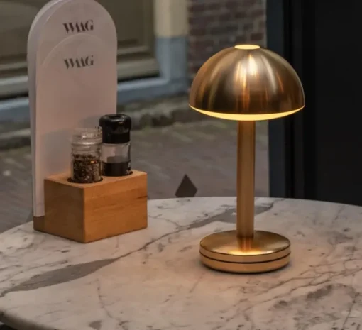 Lampe*Humble Baladeuse, Bug Gold, , IP65, LED, dim, 2600K, 52 lm, Ø15cm, H28,7cm - or