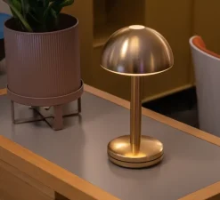 Lampe*Humble Baladeuse, Bug Gold, , IP65, LED, dim, 2600K, 52 lm, Ø15cm, H28,7cm - or