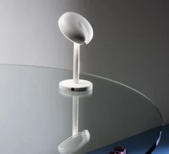 Baladeuse, Cabriolette cordless, blanc, LED, dim, 2700K, 220 lm, Ø15,5cm, H28cm - Martinelli Luce