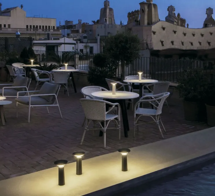 Baladeuse, Cocktail orientable, blanc, LED, dim, 2700k, 154 lm, Ø12,8cm, H21,5cm - LEDs C4