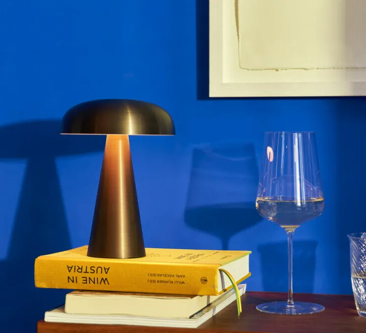 Baladeuse, Como SC53, bronze, IP44 ,LED, 2700K, 100lm, Ø16cm, H21cm - Andtradition