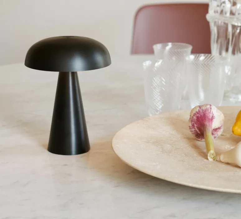 Lampe|Enfants*Andtradition Baladeuse, Como SC53, , IP44, LED, 2700K, 100lm, Ø15,6cm, H21cm - noir