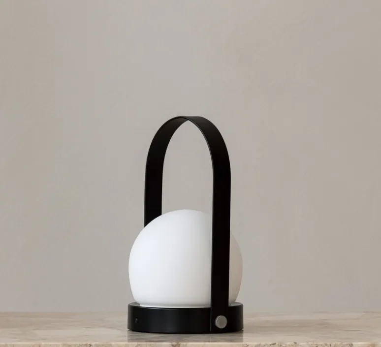 Lampe|Enfants*Audo Copenhagen Baladeuse, d'extérieur, Carrie, , IP44, LED, dim, 2700K, 250 lm, Ø13,5cm, H24,5cm - noir