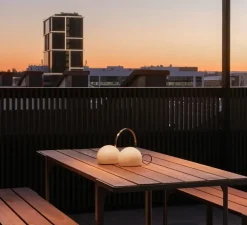 Baladeuse, d'extérieur, Circ M-3726, noir, IP67, LED, dim, 3000K, 290 lm, L22,9cm, H12,1cm - Estiluz