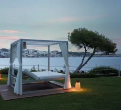 Baladeuse, d'extérieur, Nans M/41/R Outdoor, Brun graphite - Teinte rouge, IP65, LED, 2700K, 460 lm, Ø20.8cm, H40.5cm - Bover