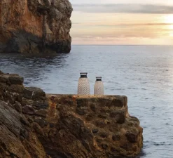 Lampe*Bover Baladeuse, d'extérieur, Nans M/49/R, , IP65, LED, 2700K, 163 lm, Ø25.8cm, H48.4cm - Brun graphite - Teinte marron