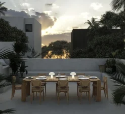 Enfants|Lampe*Gubi Baladeuse, d'extérieur, Obello, , 1000 lm, Ø22cm, H24cm - blanc