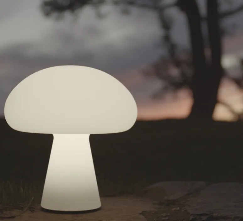 Enfants|Lampe*Gubi Baladeuse, d'extérieur, Obello, , 1000 lm, Ø22cm, H24cm - blanc