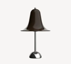 Baladeuse d'extérieur, Pantop 23, USB-C, marron foncé, IP44, Ø18cm, H30cm - Verpan