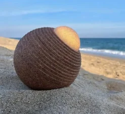 Enfants|Lampe*Luxcambra Baladeuse d'extérieur, Terra S, , IP67, LED, dim, 3000K, 290 lm, Ø18cm, H20cm - liège