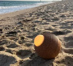 Enfants|Lampe*Luxcambra Baladeuse d'extérieur, Terra S, , IP67, LED, dim, 3000K, 290 lm, Ø18cm, H20cm - liège