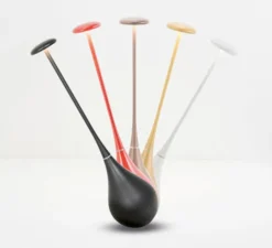 Lampe|Enfants*Zafferano Baladeuse, Dondolina, , IP65, LED, dim, 2200-3000K, 224 - 308 lm, Ø9cm, H24cm - noir