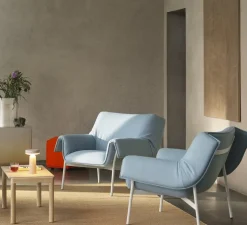 Baladeuse, Ease, gris, IP54, LED, dim, 2700K, 230 lm, Ø13,2cm, H21,5cm - Muuto