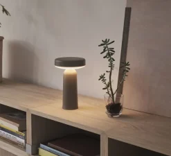 Lampe*Muuto Baladeuse, Ease, , IP54, LED, dim, 2700K, 230 lm, Ø13,2cm, H21,5cm - taupe