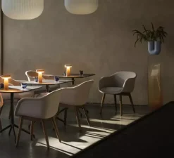 Lampe*Muuto Baladeuse, Ease, , IP54, LED, dim, 2700K, 230 lm, Ø13,2cm, H21,5cm - taupe