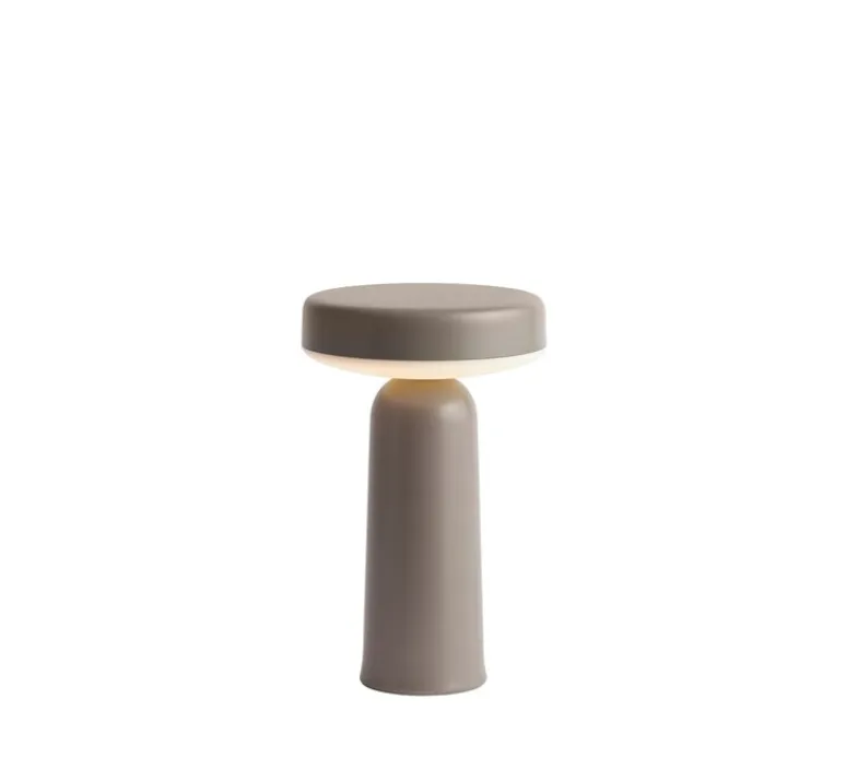 Lampe*Muuto Baladeuse, Ease, , IP54, LED, dim, 2700K, 230 lm, Ø13,2cm, H21,5cm - taupe