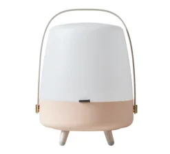 Baladeuse, Enceinte, Lite up play, Rose pastel , LED, 3000K, Ø29cm, H40cm - Kooduu