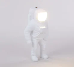 Enfants|Lampe*Seletti Baladeuse, Flashing Starman, , LED, 2700K, 300lm, L18cm, H22,5cm - blanc