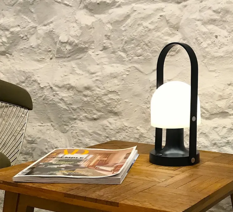 Baladeuse, Follow Me, noir, LED, 2700K, 135lm, Ø12,3cm, H28,8cm - Marset