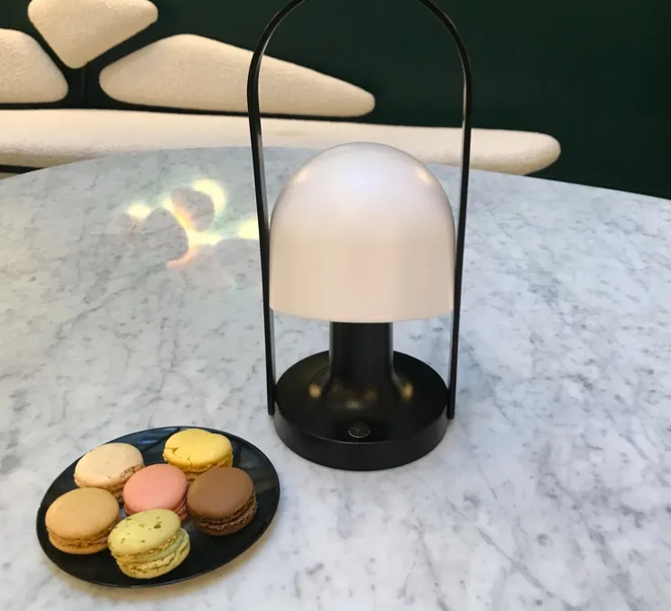 Baladeuse, Follow Me, noir, LED, 2700K, 135lm, Ø12,3cm, H28,8cm - Marset