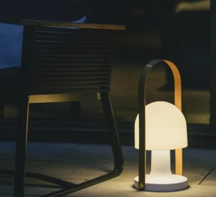 Baladeuse, Follow Me Plus, blanc, LED, 2700K, 290lm, dimmable, H44,3cm, Ø18,5cm - Marset