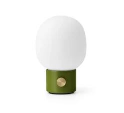 Lampe*Audo Copenhagen Baladeuse, JWDA , , Ø14,5cm, H21,5cm - vert, opalin mat