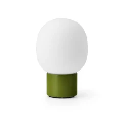 Lampe*Audo Copenhagen Baladeuse, JWDA , , Ø14,5cm, H21,5cm - vert, opalin mat