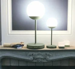 Lampe*Fermob Baladeuse, Lampe à poser, d'extérieur H63 Mooon! , cactus, IP44, dim, 3000K-6000K, 500lm, Ø25cm, H63cm - vert