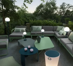 Lampe*Fermob Baladeuse, Lampe à poser, d'extérieur, H63 acapulco, Mooon! IP44, dim, 3000K-6000K, 500lm, Ø25cm, H63cm - bleu