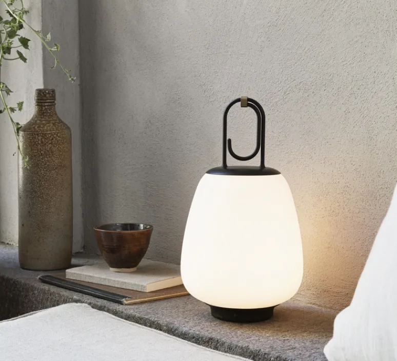Enfants|Lampe*Andtradition Baladeuse, Lucca SC51, , IP44, LED, 2700K, lm, Ø24cm, H37cm - noir