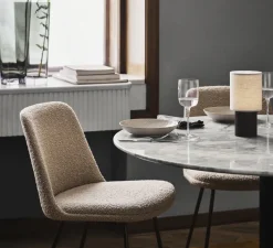 Lampe*Andtradition Baladeuse, Manhattan SC52, , LED, 2700K, 100lm, Ø13cm, H25cm - bronze, toile