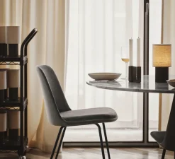 Lampe*Andtradition Baladeuse, Manhattan SC52, , LED, 2700K, 100lm, Ø13cm, H25cm - bronze, toile