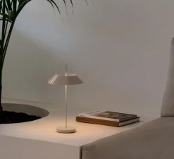 Lampe*Vibia Baladeuse, Mayfair Mini, , LED, dim, 2700k, 175 lm, IP20, Ø20cm, H38cm - beige