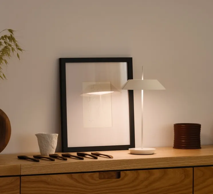 Baladeuse, Mayfair Mini, blanc chaud, LED, dim, 2700k, 175 lm, IP20, Ø20cm, H38cm - Vibia