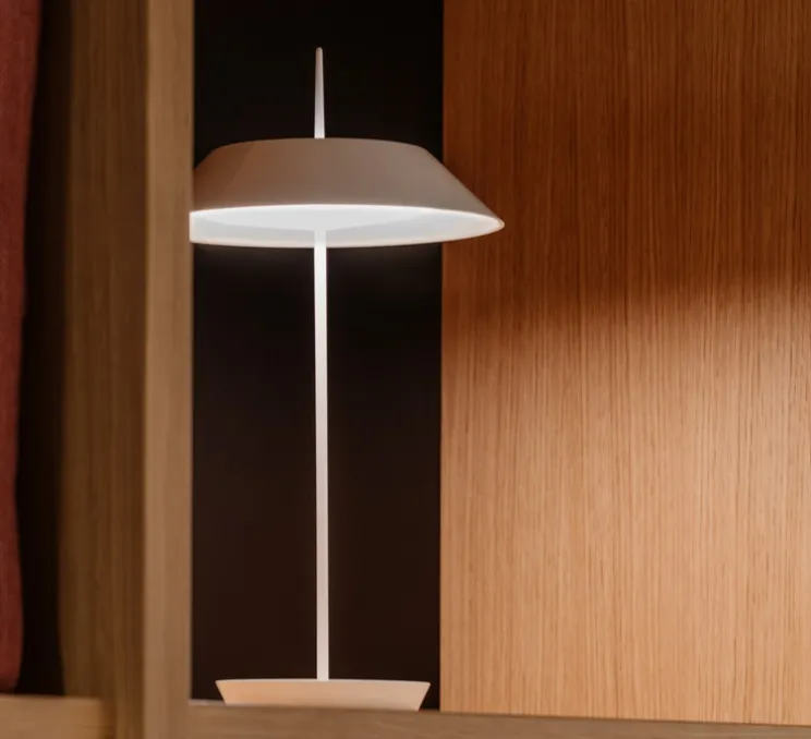 Baladeuse, Mayfair Mini, blanc chaud, LED, dim, 2700k, 175 lm, IP20, Ø20cm, H38cm - Vibia