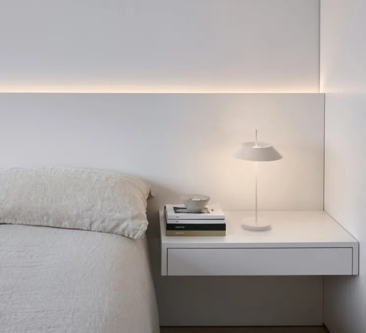 Baladeuse, Mayfair Mini, blanc chaud, LED, dim, 2700k, 175 lm, IP20, Ø20cm, H38cm - Vibia