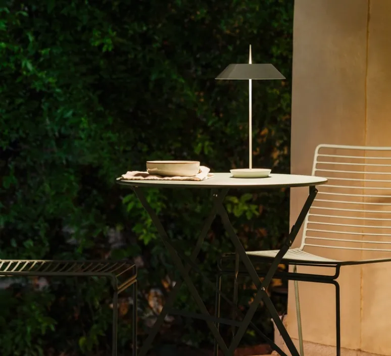 Lampe*Vibia Baladeuse, Mayfair Mini, , LED, dim, 2700k, 175 lm, IP20, Ø20cm, H38cm - vert