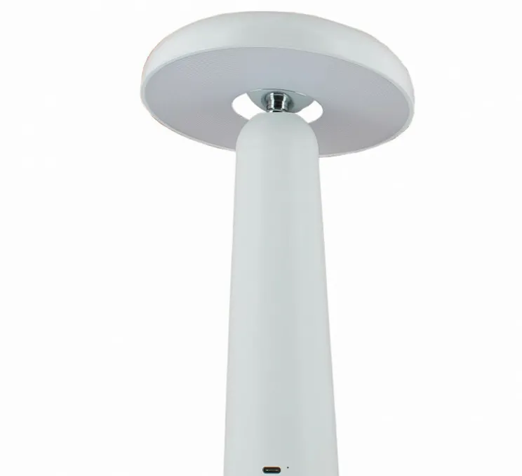 Baladeuse, Mush Mush, blanc, LED, dim, 3000K, 120 lm, Ø14cm, H21,8cm - Nexel