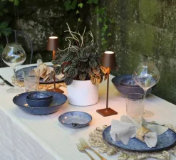 Baladeuse, Poldina Micro, cuivre, IP65, LED, dim, 2200-3000K, 195 lm, Ø7cm, H27,5cm - Zafferano