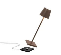 Baladeuse, Poldina Micro, cuivre, IP65, LED, dim, 2200-3000K, 195 lm, Ø7cm, H27,5cm - Zafferano